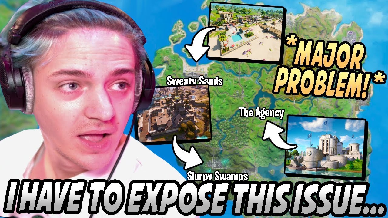 Ninja GOES OFF After EXPOSING The BIGGEST ISSUE About The Current Map On Fortnite!