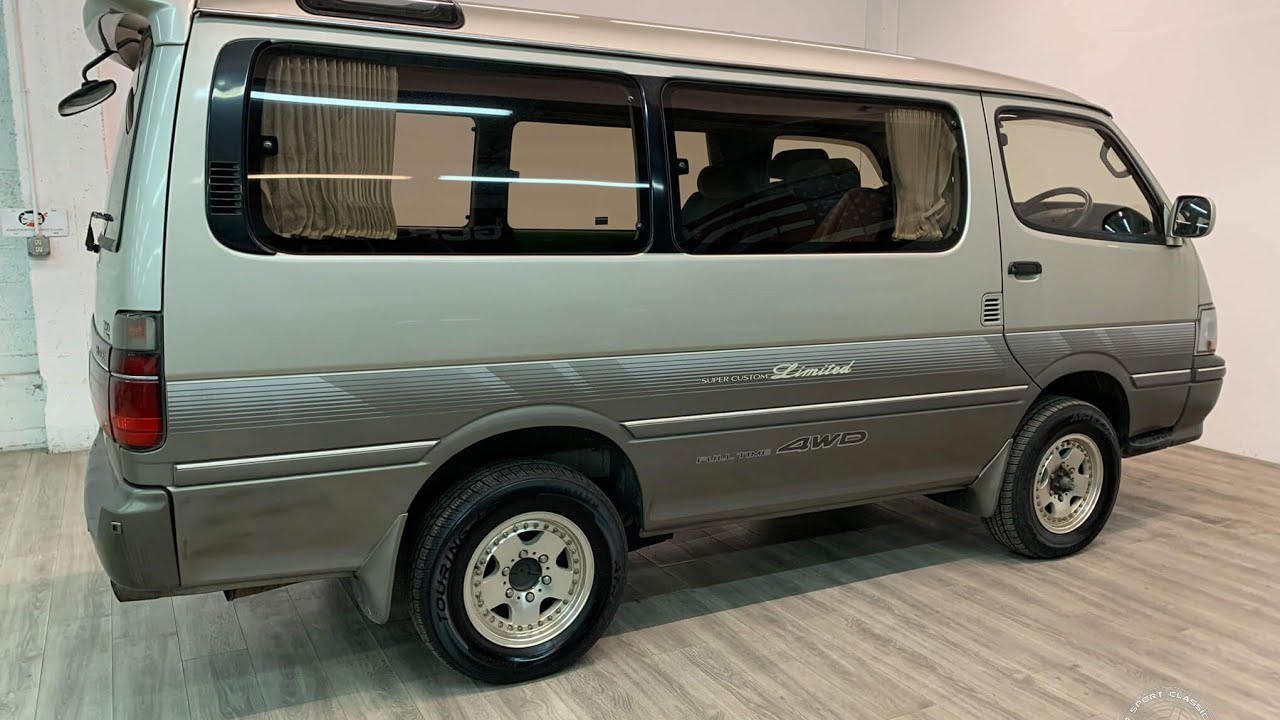 dolphin. toyota hiace super custom 1996 excellent