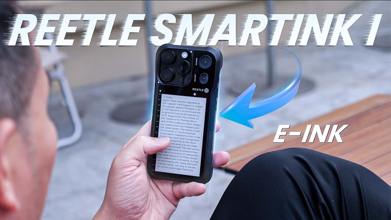 У этого чехла для телефона экран E-Ink?! Обзор REETLE SmartInk I