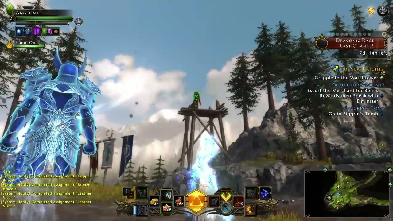 To New Heights | How To Use The Grappling Hook | Dragonbone Vale | Neverwinter