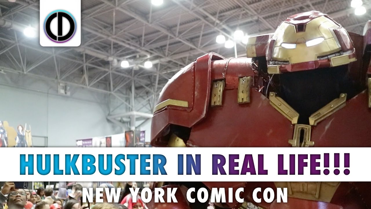 HULKBUSTER IN REAL LIFE!!! (New York Comic Con)