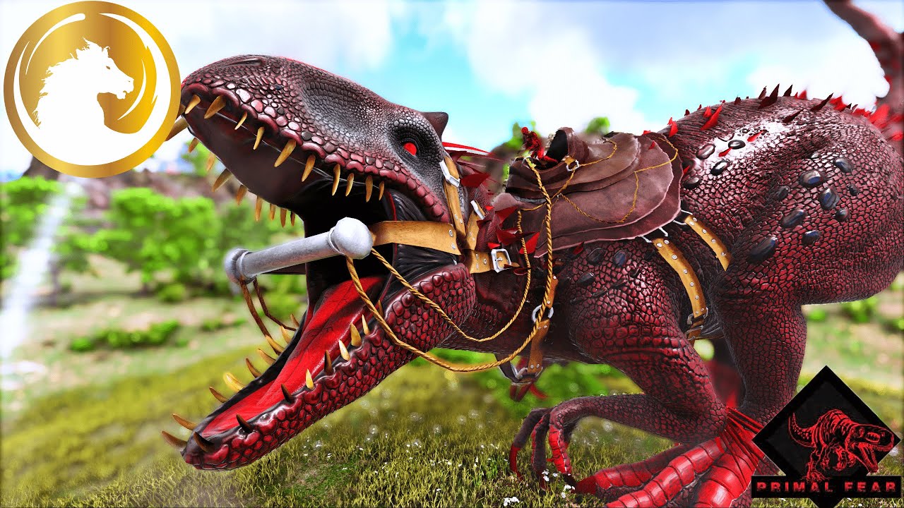 ARK Primal Fear Apex Indominus Rex I ARK Survival Evolved Crystal Isles (MODLU) I S1B8