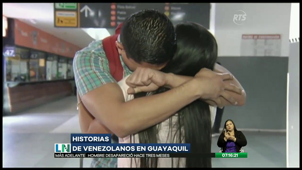 Historias conmovedoras de venezolanos en Guayaquil