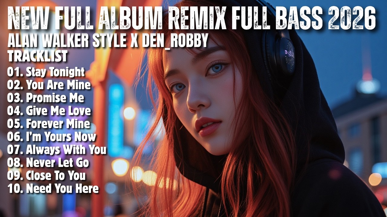 ALAN WALKER STYLE X DEN ROBBY || STAY TONIGHT || NEW FULL ALBUM 2026