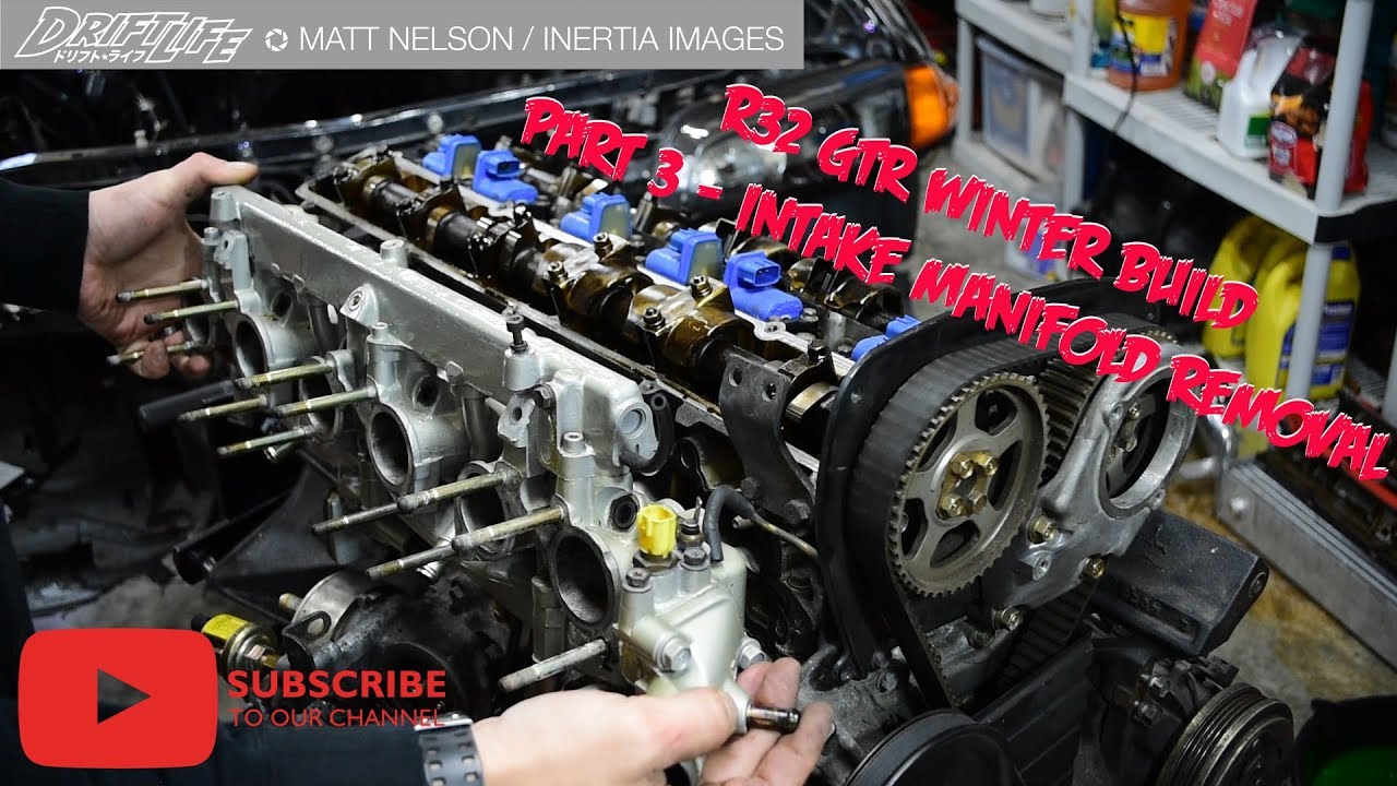 R32 GTR Winter Build - Part 3 Intake Manifold Removal