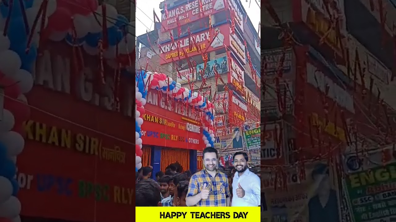 khan sir teacher day celebration 🥳🎉 @khangsresearchcentre1685  #shorts #khansir