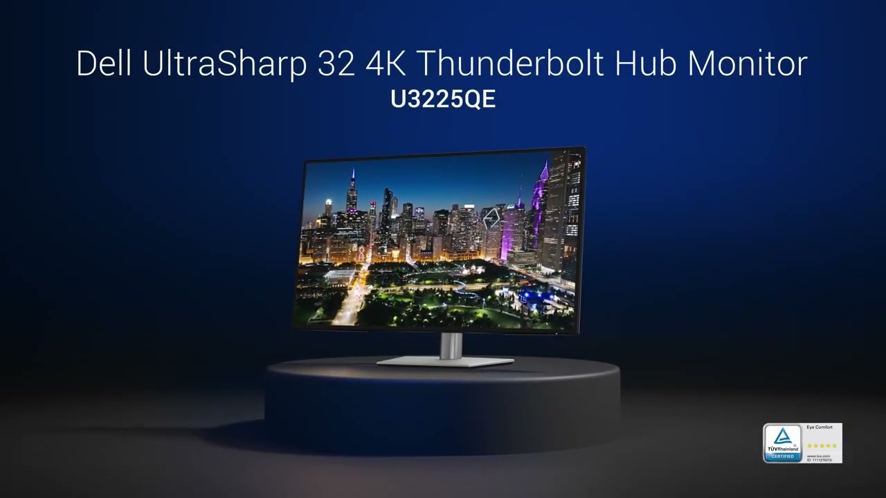 Dell UltraSharp 32 4K Thunderbolt Hub Monitor   U3225QE