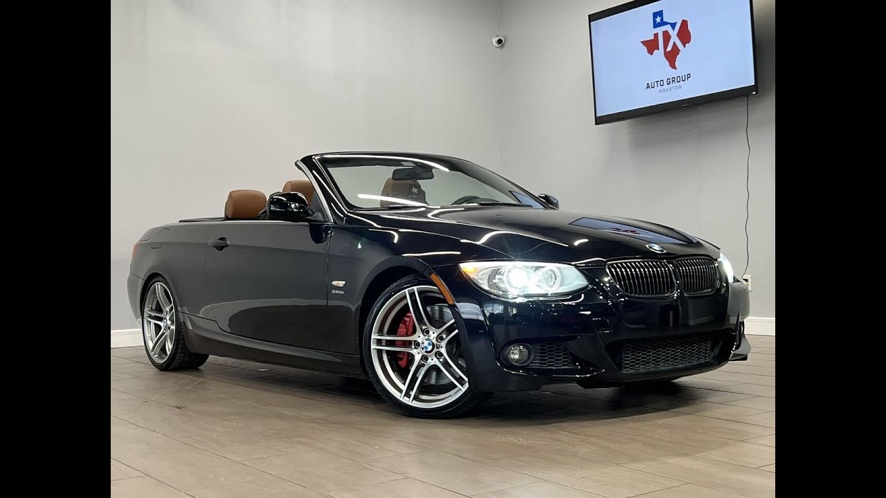 2013 BMW 335is E93 M-SPORT 300HP TWIN TURBO 3.0L I6 CONVERTIBLE LOADED RWD - FOR SALE