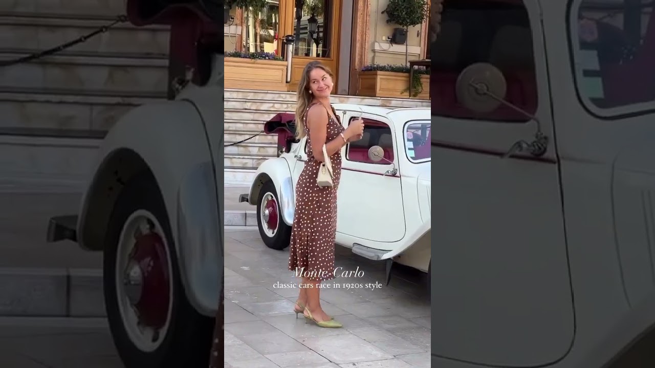 MONACO SHOW OF VINTAGE CARS #vintage #cars #supercars #shorts  #monaco