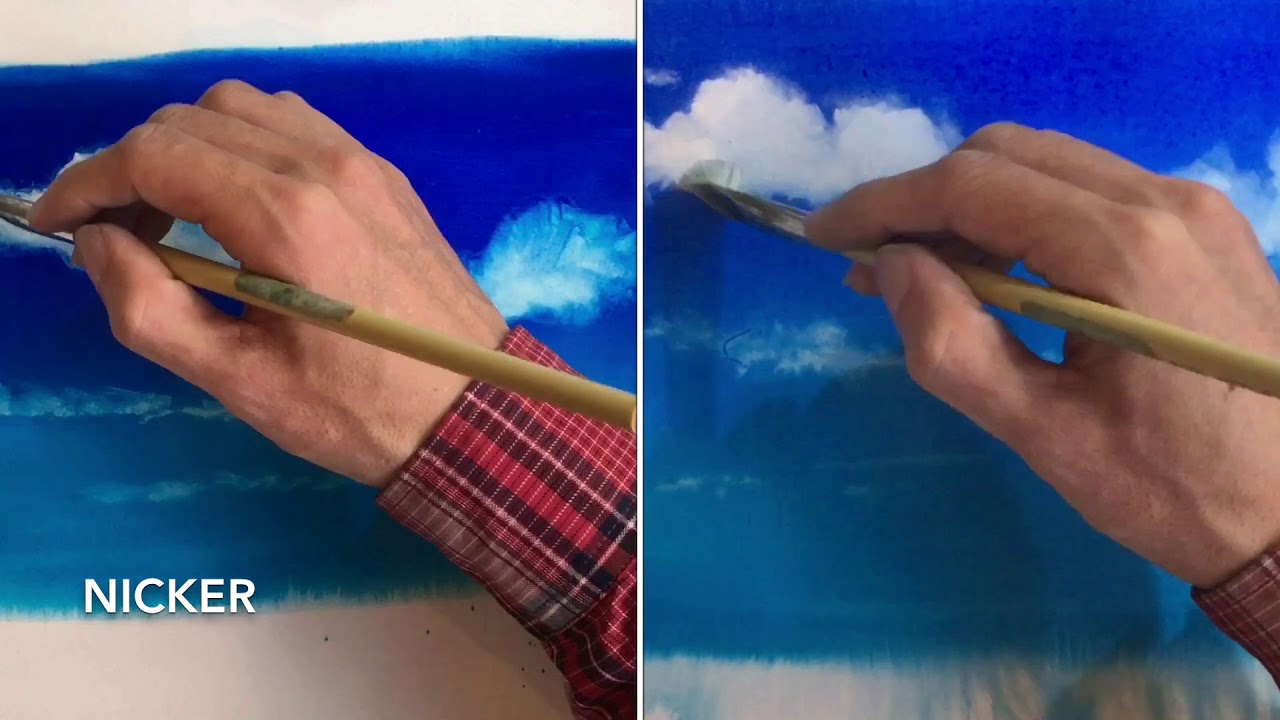 NICKER　POSTER COLOR 他社同等品との比較