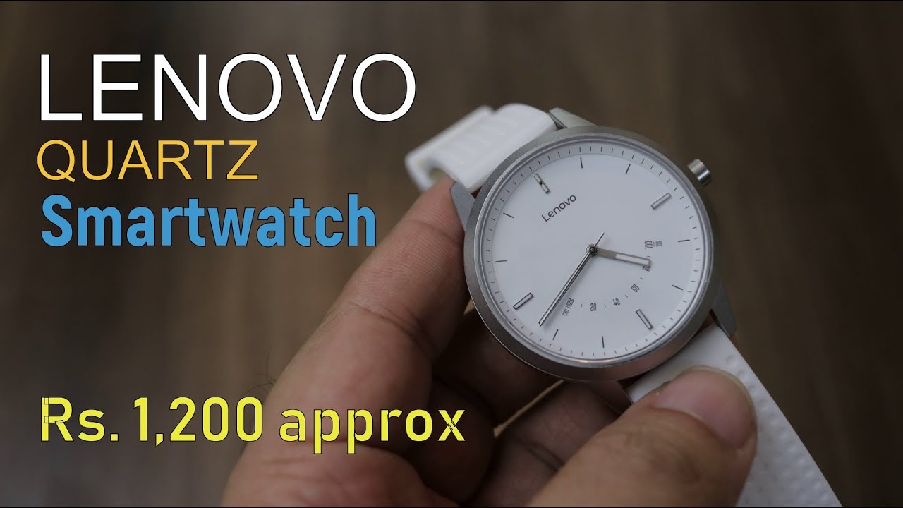 Lenovo Watch 9 Quartz Smartwatch for just Rs. 1,200 (limited Period)