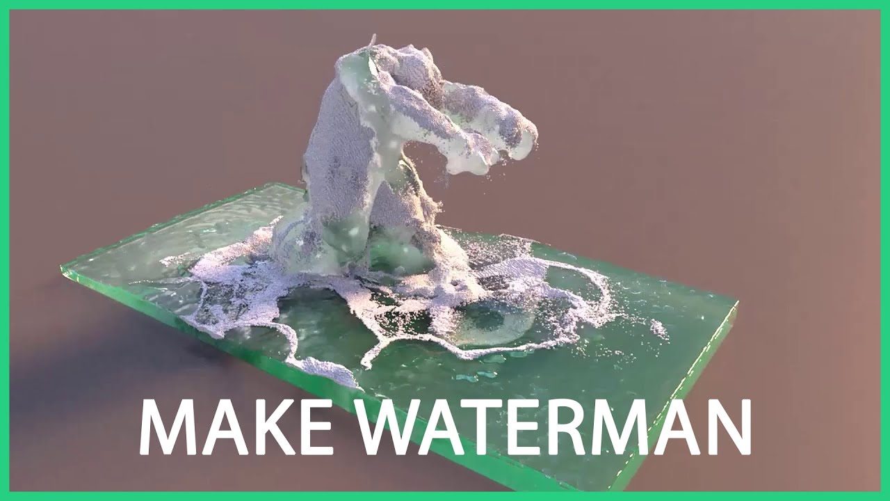Waterman Tutorial in Houdini