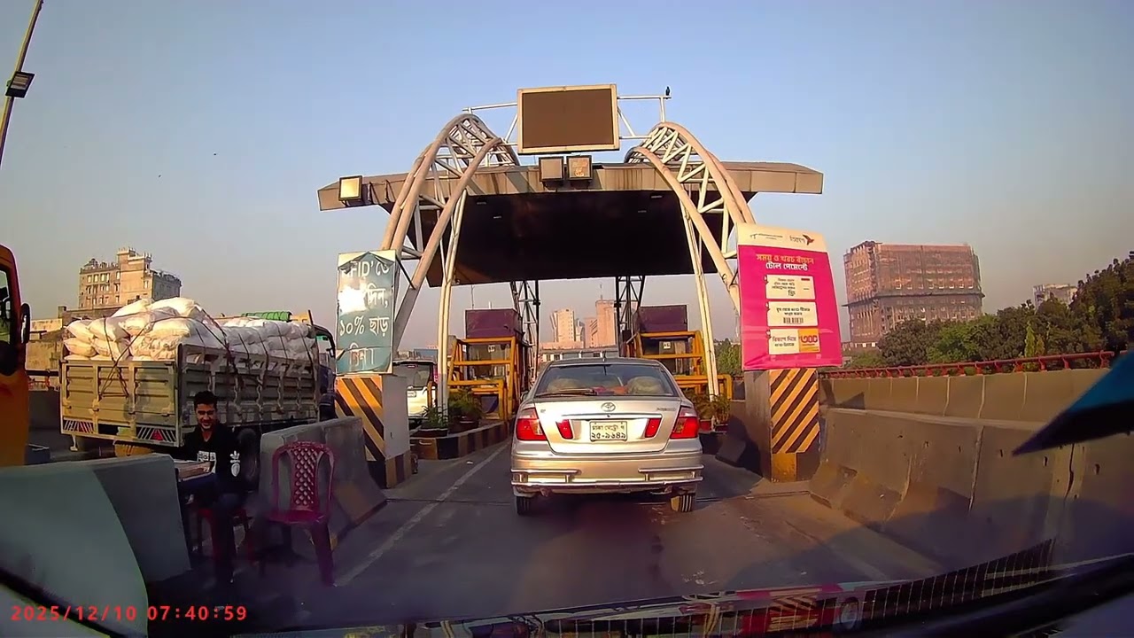 Jurain To Nikunja 2 | Dhaka City Drive via Hanif Flyover & Banani | Dash Cam | 10 Dec 2025