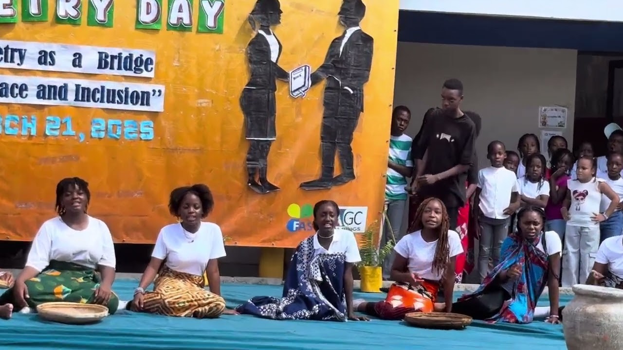 Woodrose International School-MRIO: Grade 8A | Africa Chora, Africa Sonha| Speech Choir | Poetry Day