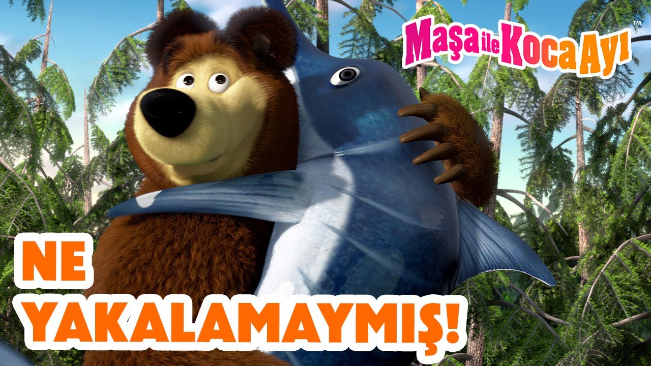 Maşa İle Koca Ayı  🎣 Ne Yakalamaymış! 😲 Masha and the Bear Turkey