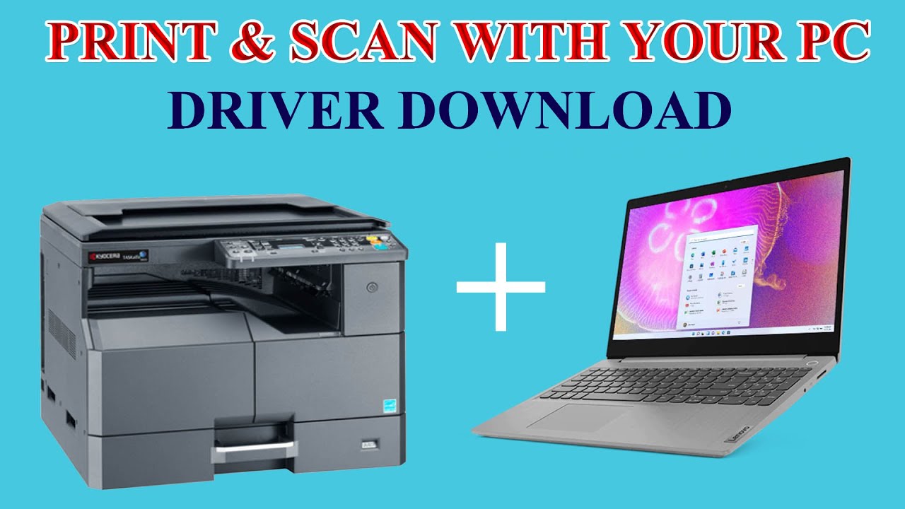 😎👉 कमाल हो गया दोस्तो 💥 Kyocera taskalfa printer driver download | PC se connect karkre print kare