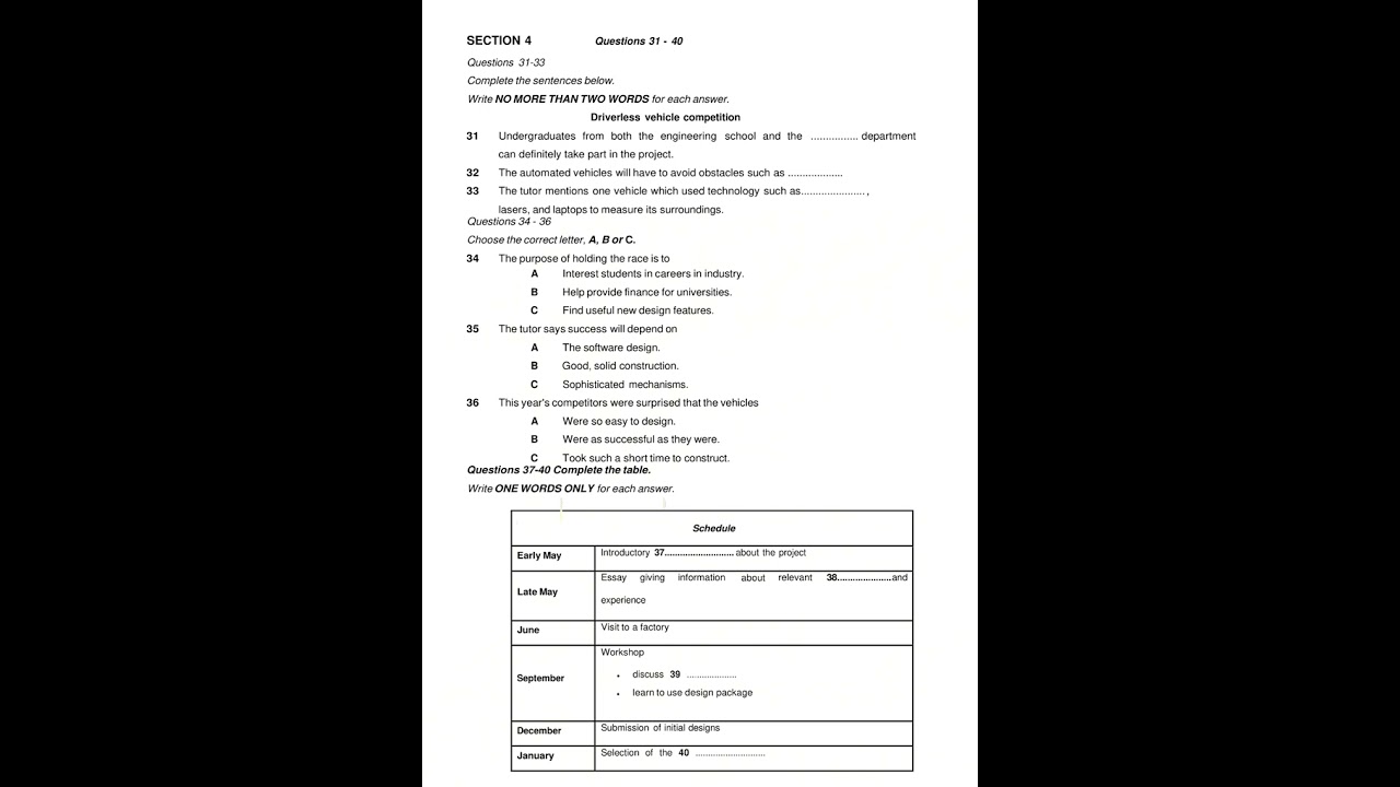 Vol 1 - test 3 - section 4