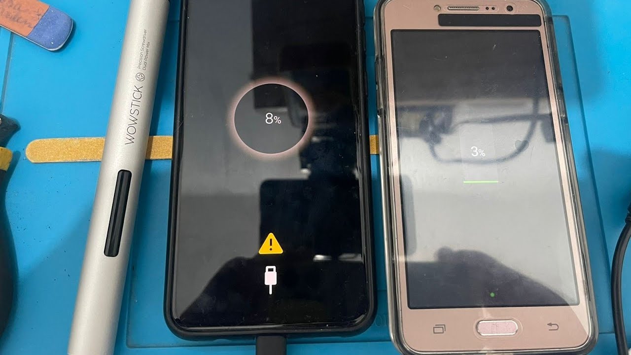 Celular Samsung não carrega e aparece um raio na tela três maneiras de resolver em casa