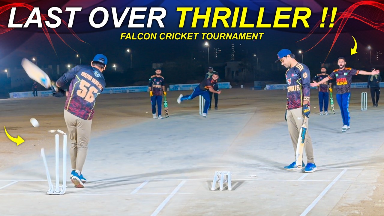 Falcon Tournament Ka Subse Best Match Jisey Dhek Ke Apke Paisey Wasool Hojaengey, Last Over Thriller