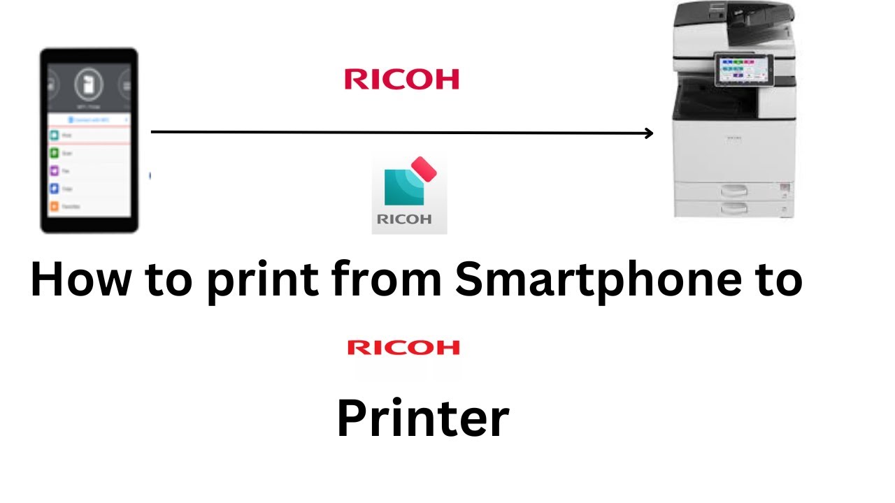 How to print from phone to Ricoh printer,How to install Ricoh Printer using wifi,Ricoh Mobile Print