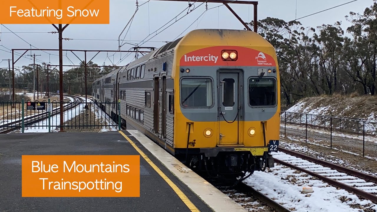 Transport for Sydney Vlog 291: Blue Mountains Trainspotting with Snow