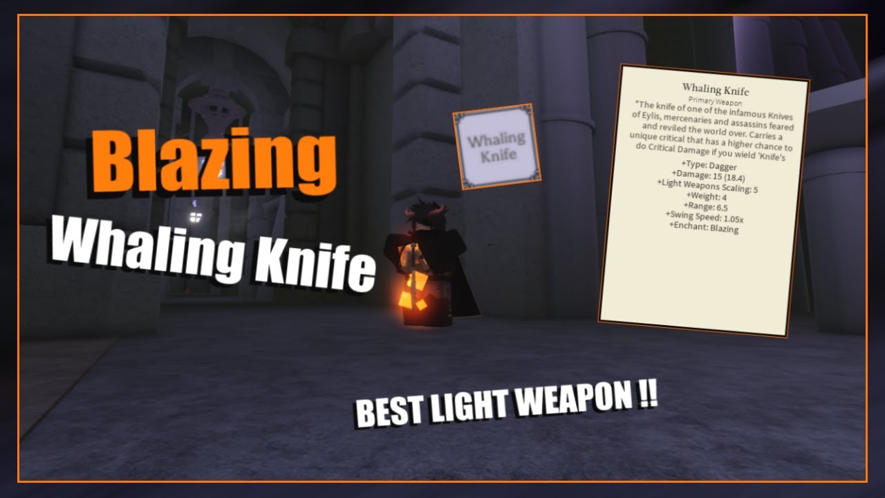 [Deepwoken] Blazing Whaling Knife Enchant!