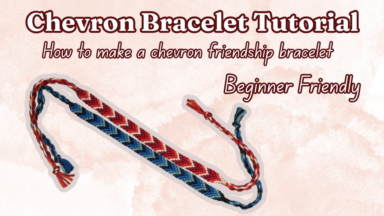 CHEVRON BRACELET TUTORIAL| How to make a Chevron Bracelet| Thoughtful Creation 27