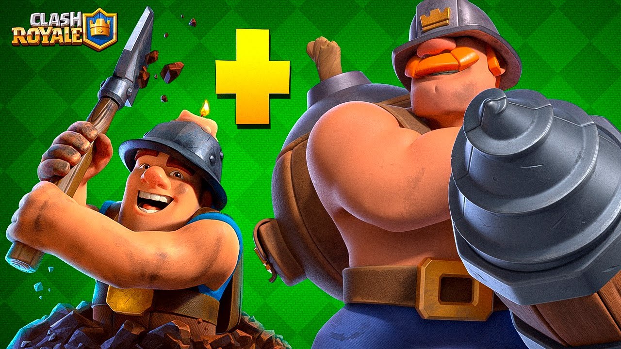 Mineiro + Novo Mineiro Bombado no Clash Royale