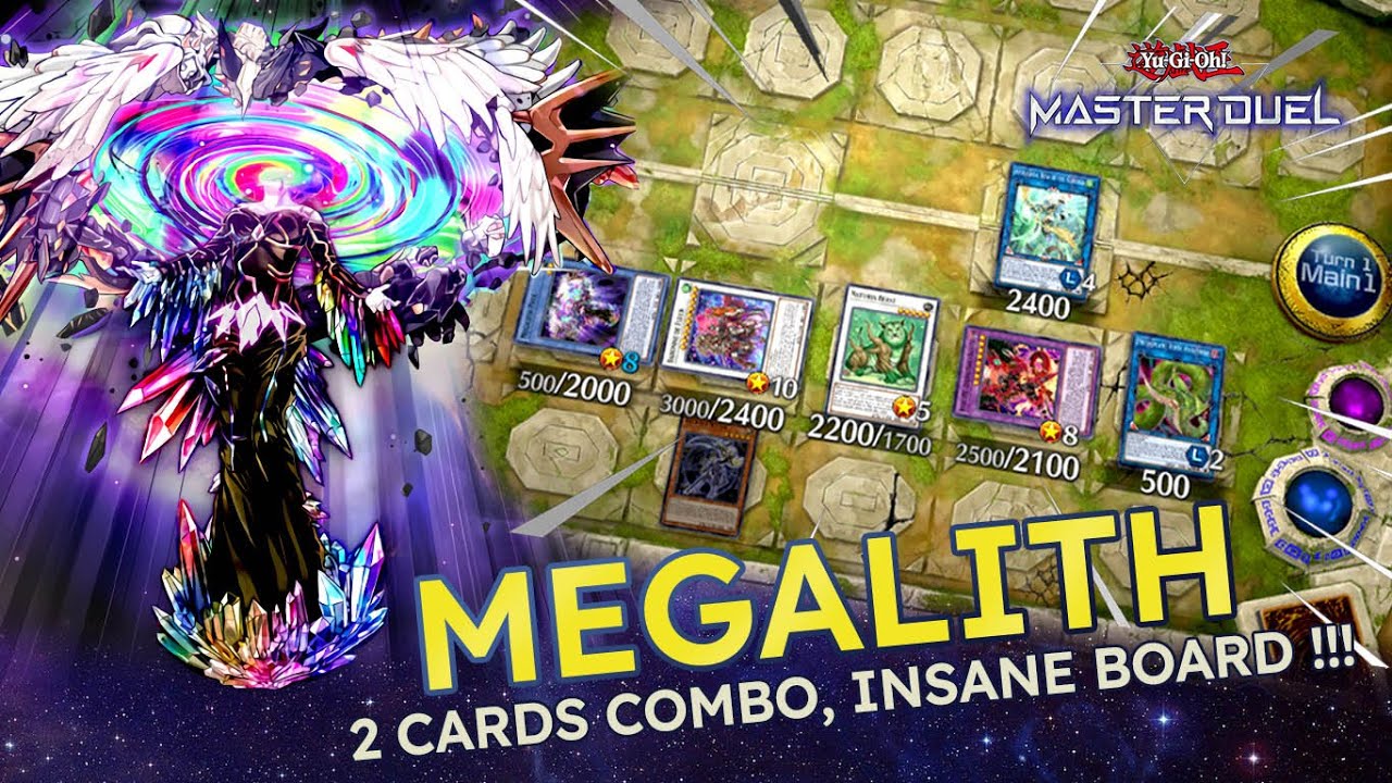 MEGALITH! 2 Cards Combo, Insane Board !!! | Master Duel