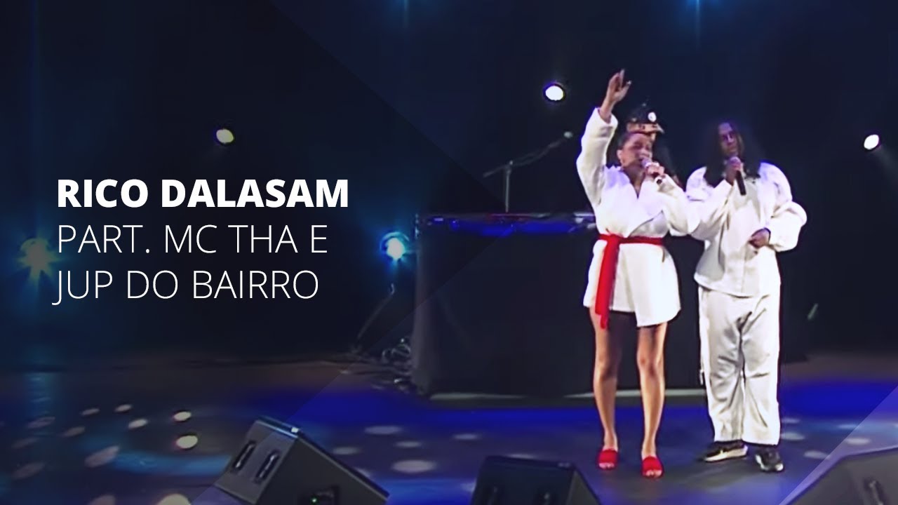 Rico Dalasam com a participação de MC Tha e Jup do Bairro no Sesc Vila Mariana | #EmCasaComSesc