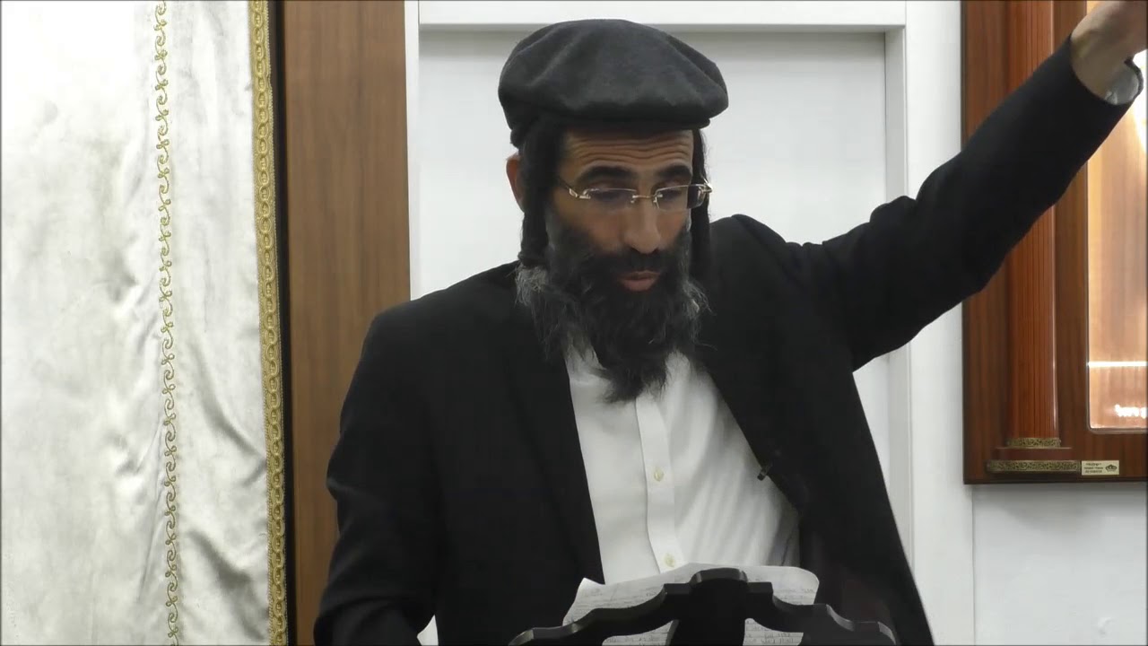 הרב חיים אלוש - בלי תורה אין שליטה! תל אביב 17.10.17