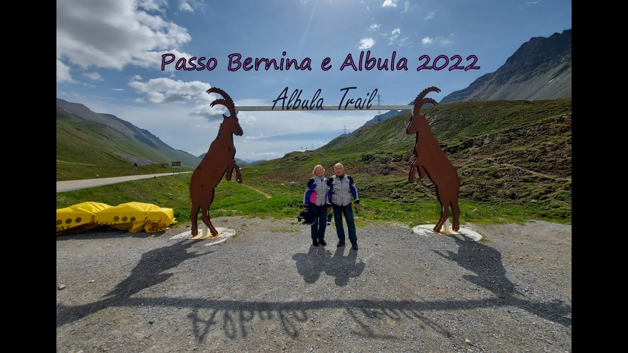 Passo del Bernina e dell'Albula in moto