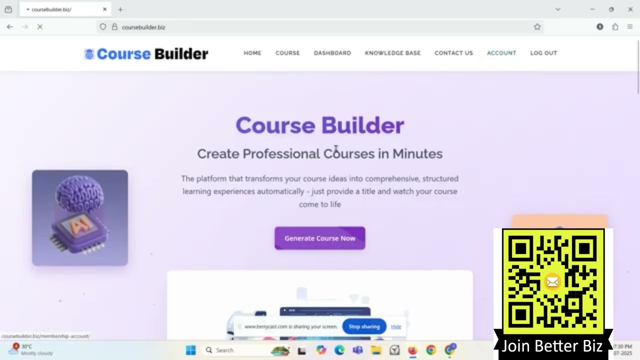 Better Business Network | FREE AI Course Builder | Create Courses on Anything | Lead Magnet Sales
