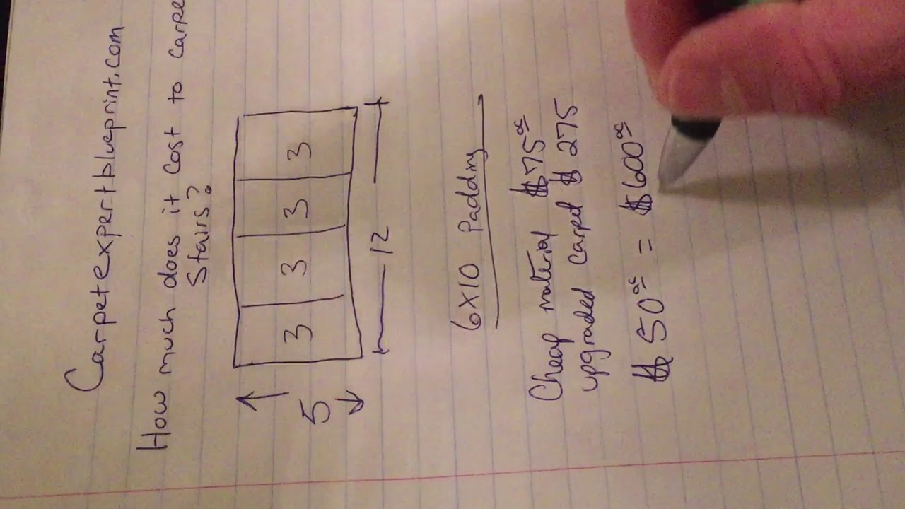 How much does it cost to carpet stairs? And how to save big!