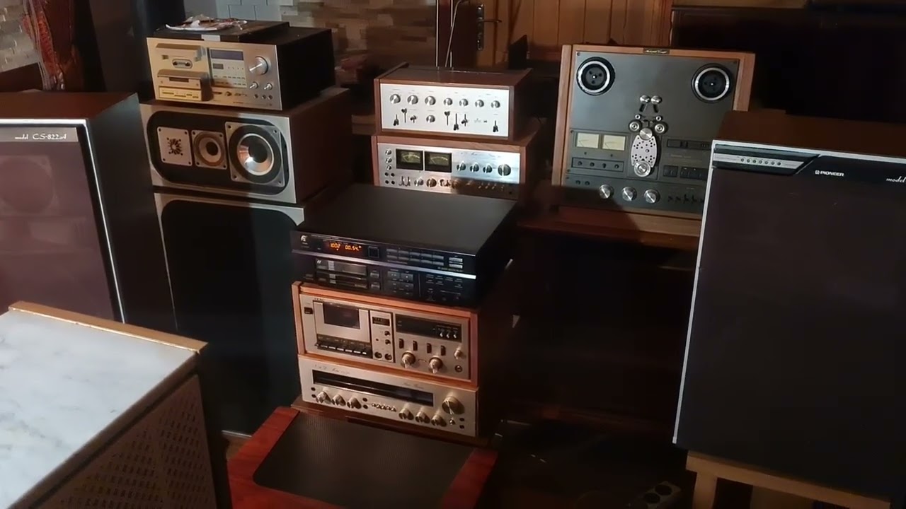 Sansui cdx 510m _sansui 4000_leak 2075&pioneer cs 822a