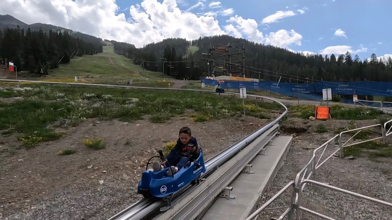 Wild Rider Mountain Coaster at Panorama Mountain Resort Invermere BC Canada | @wethemuttons vid#760