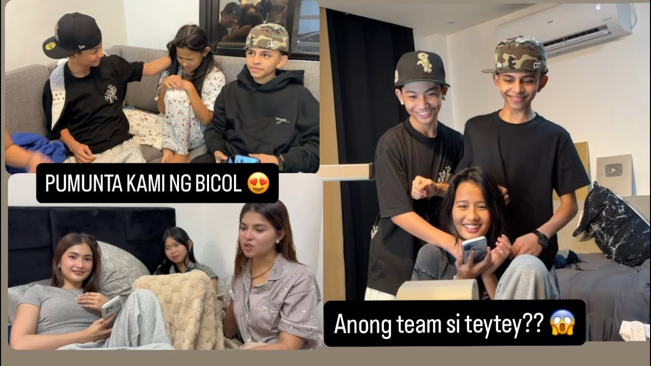 PUMUNTA KAMI NG BICOL  (ANONG TEAM SI TEYTEY??) SWERAB SMITH 