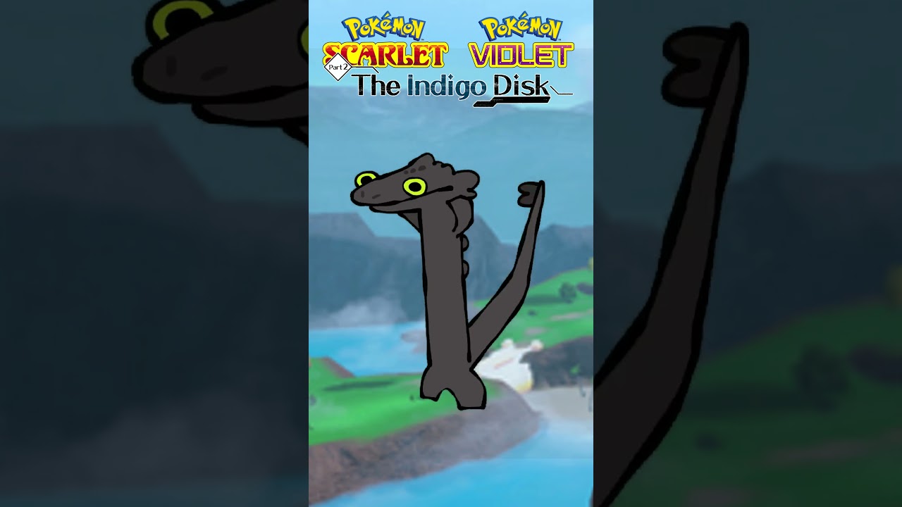 Toothless Dances to Coastal Biome Theme (Driftveil City) #Pokemon #DLC #scarletandviloet