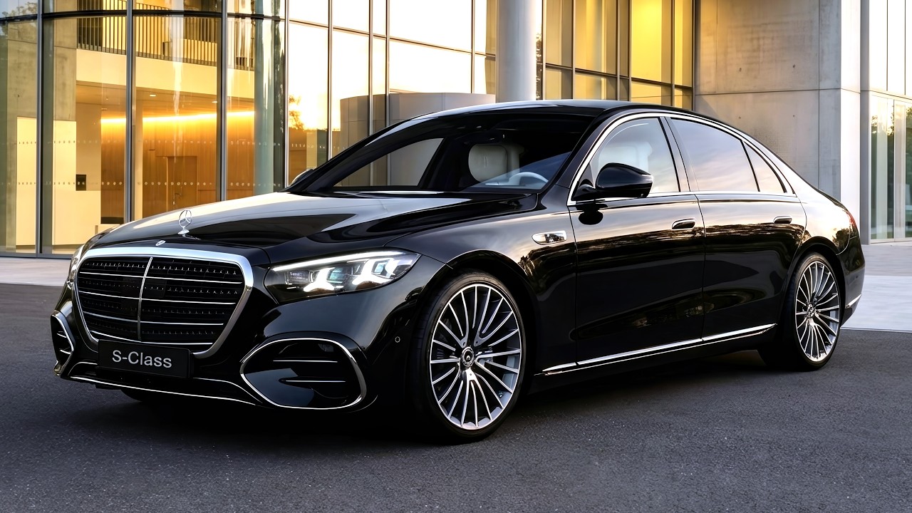 Первый взгляд на Mercedes-Benz S-Class 2027 года – суперэкран и 530-сильный двигатель V8!
