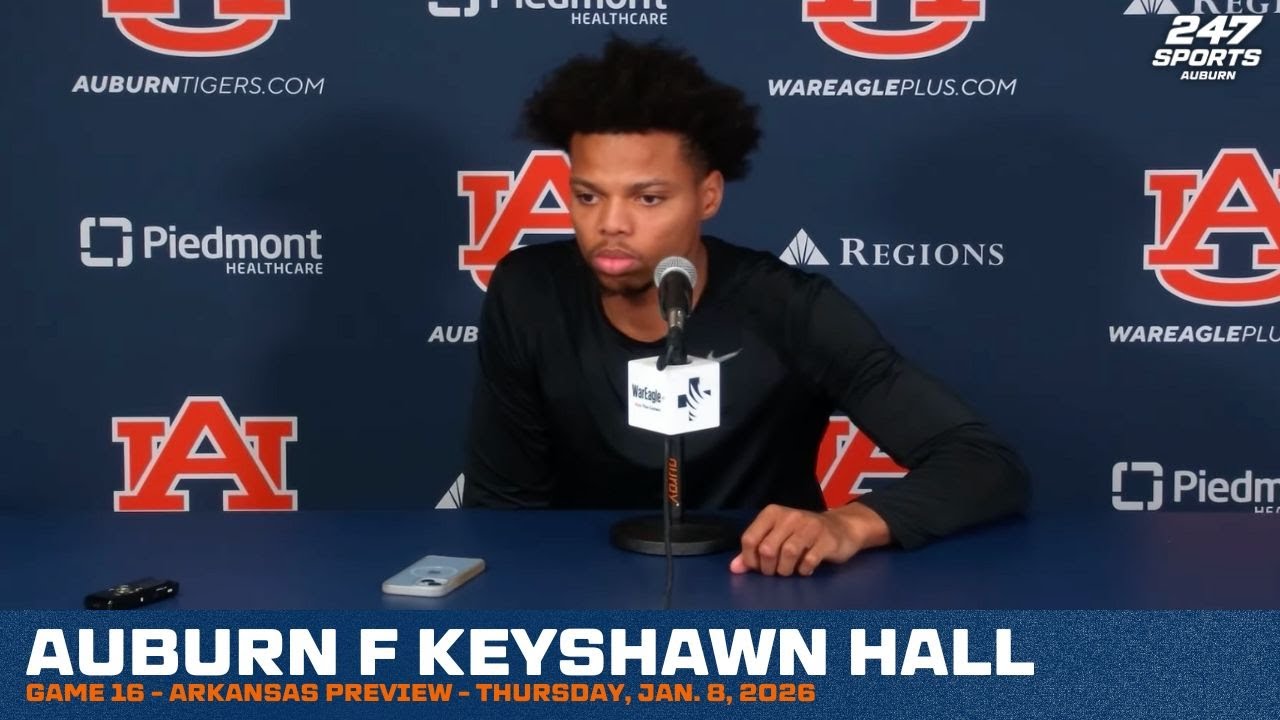 Auburn F Keyshawn Hall - Arkansas Preview