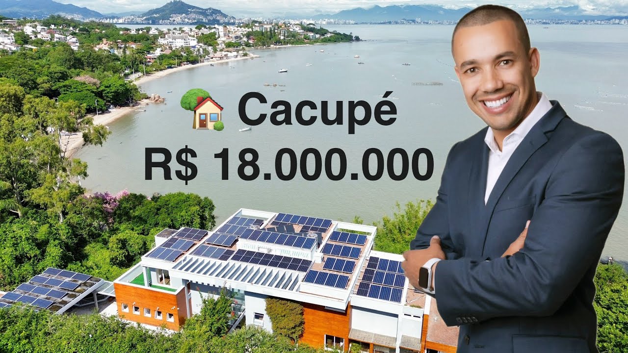 Mansão de Luxo à Venda no Cacupé – Florianópolis/SC