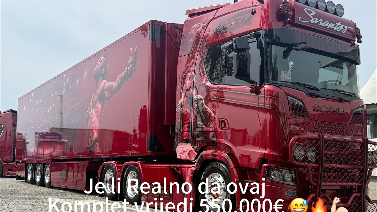 Scania 770S V8 McGregor Edicija Truck Show Novi Vinodolski 2025 