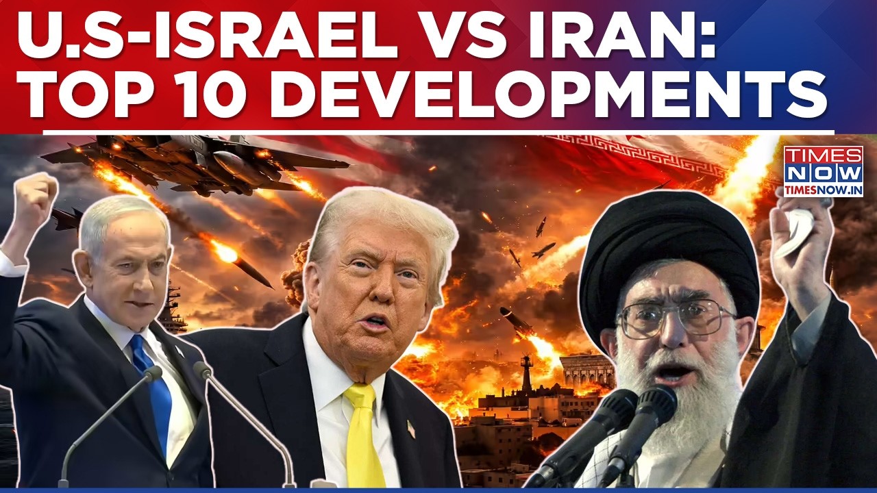 Iran Targets U.S Troops, Strikes Bases In Bahrain & Kuwait, Trump Warns Tehran | Top 10 Developments