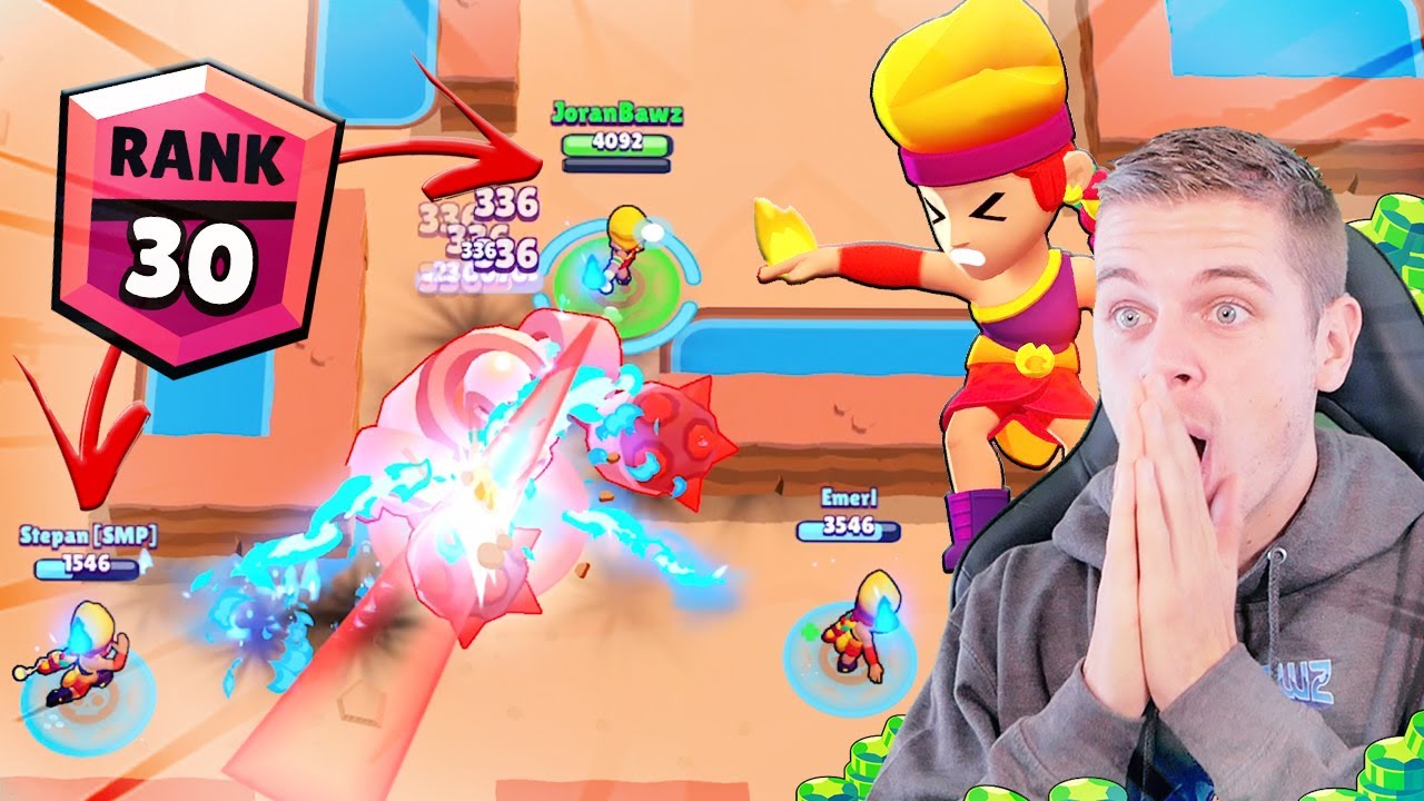 3 AMBER'S VS 1 ROBOT IN BRAWL STARS!!