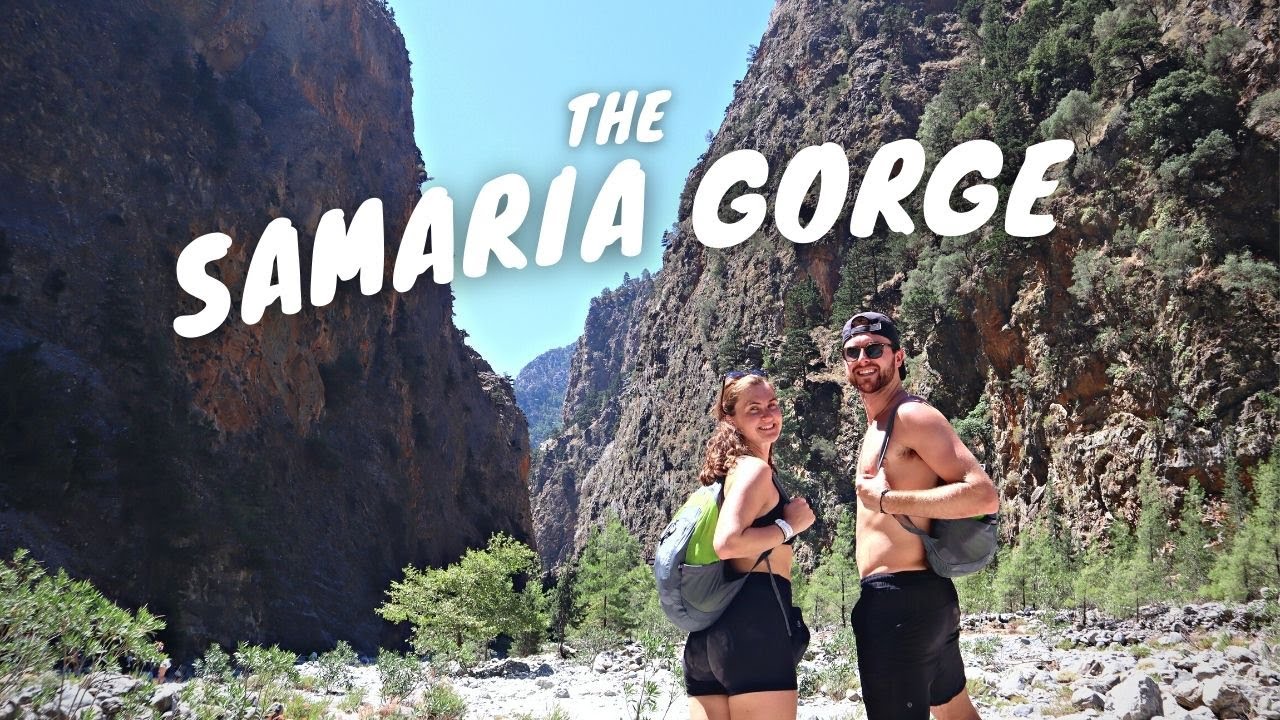HIKING IN SAMARIA GORGE | CRETE GREECE | Mountains, Ruins, Beaches & Epic Views