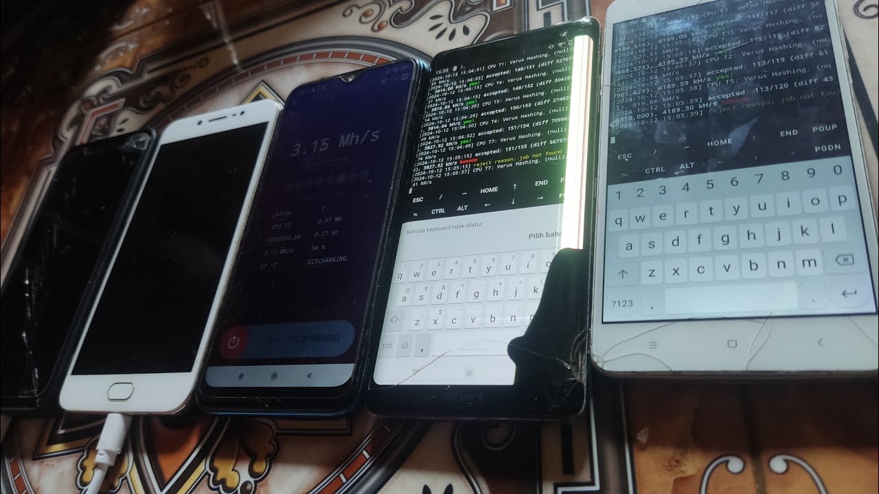 Tipe HP yang bagus untuk mining Verus Coin ‼️ Cara Mining Verus Coin pake HP