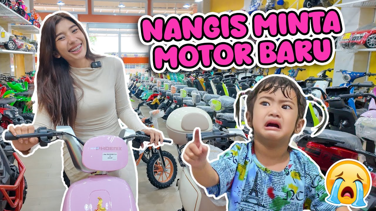 DARLEEN NANGIS MINTA MOTOR BARU KE MAMI🤭!! DIBELIIN GAK YA🤔 #viralvideo