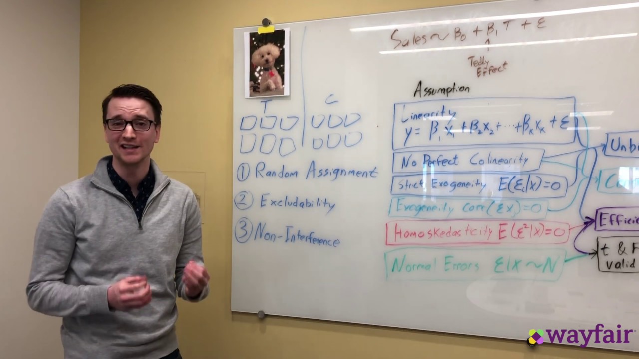 Wayfair Data Science Explains It All: Foundational Assumptions of Experiments and Linear Regression