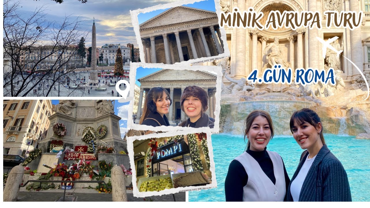 Roma’nın dördüncü gününden selamlar | Roma Vlog 