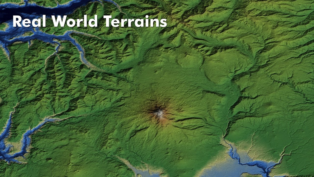 Real World Terrains in Unreal Engine
